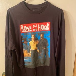Boyz N The Hood Long Sleeve T Shirt Black Tee